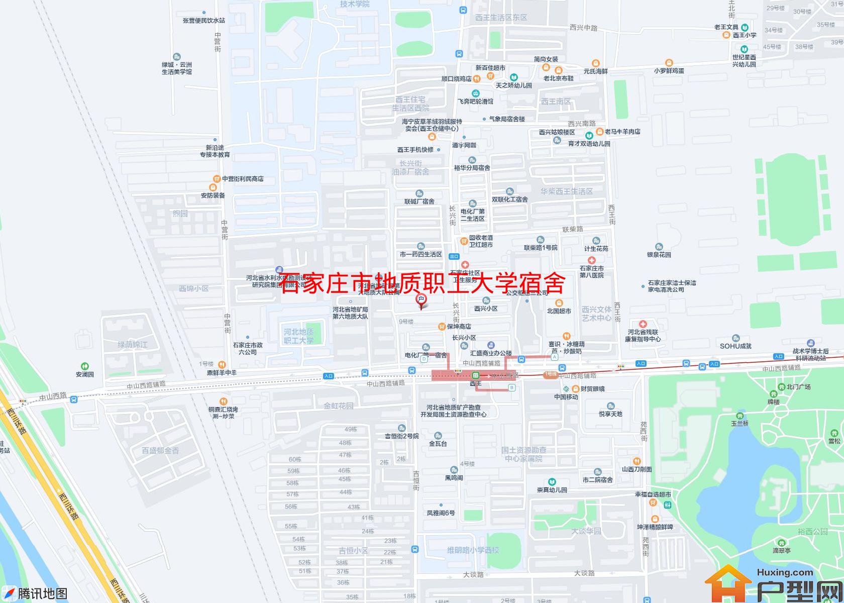 地质职工大学宿舍小区 - 户型网