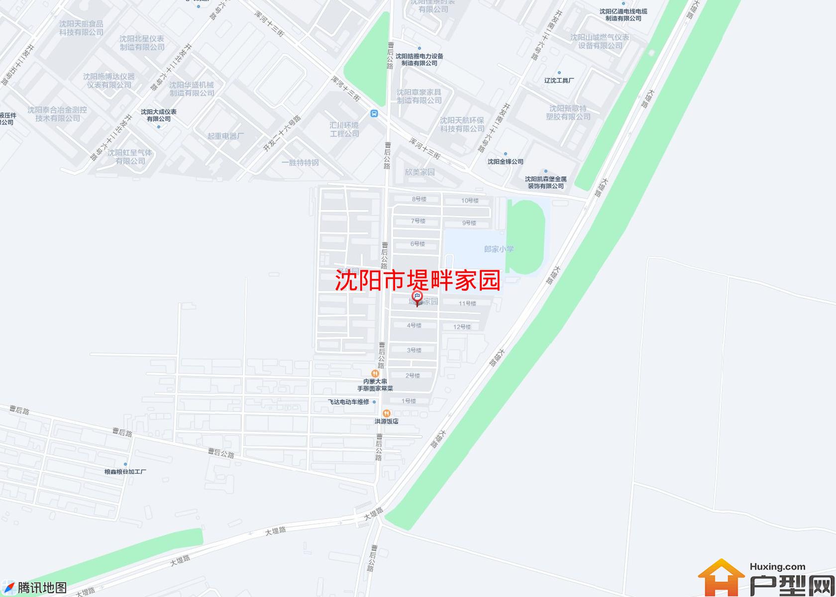 堤畔家园小区 - 户型网