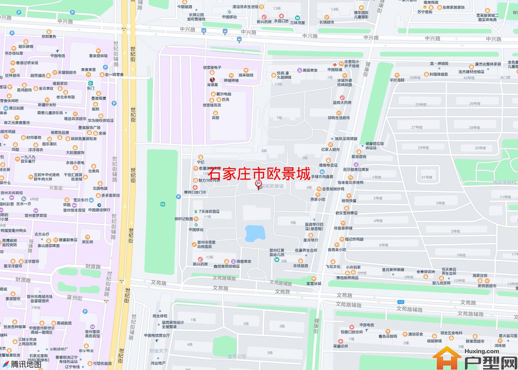 欧景城小区 - 户型网