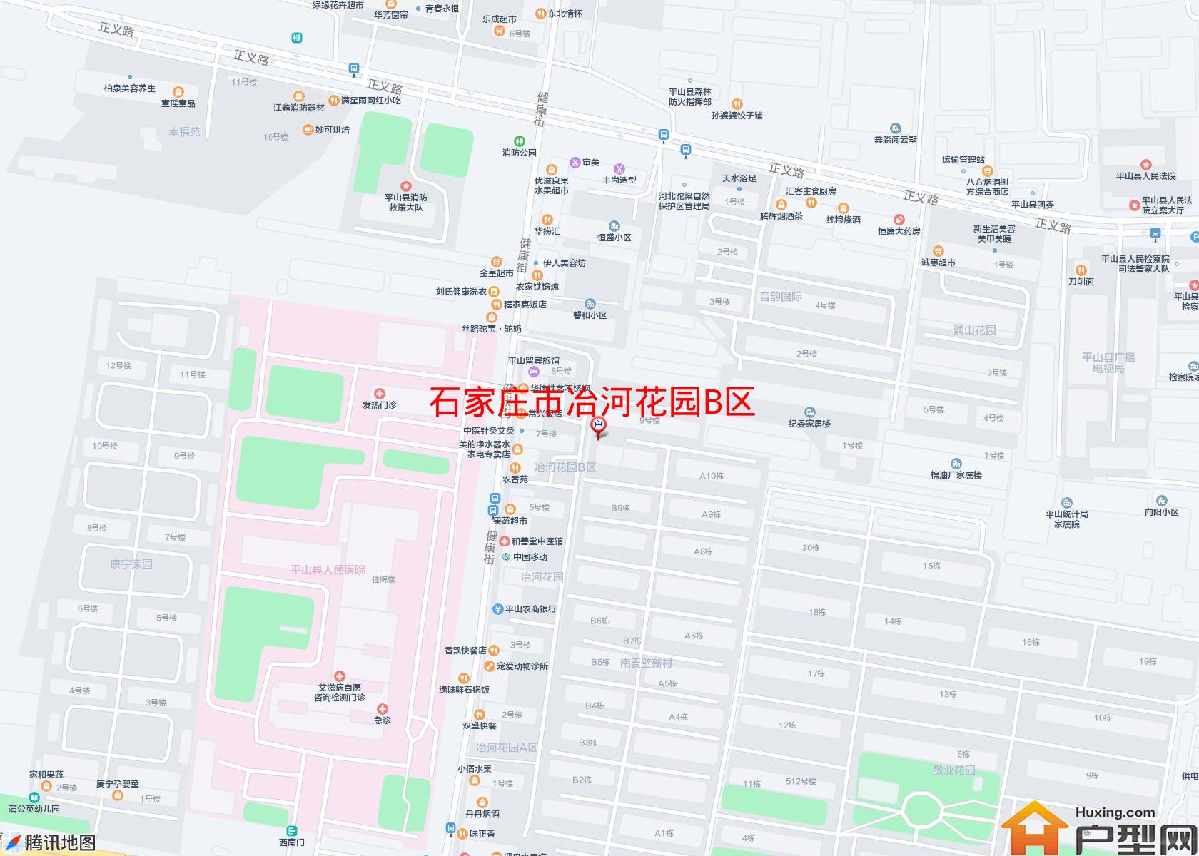 冶河花园B区小区 - 户型网