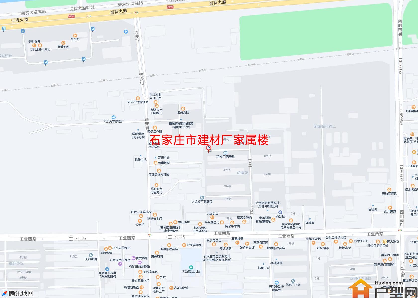建材厂家属楼小区 - 户型网