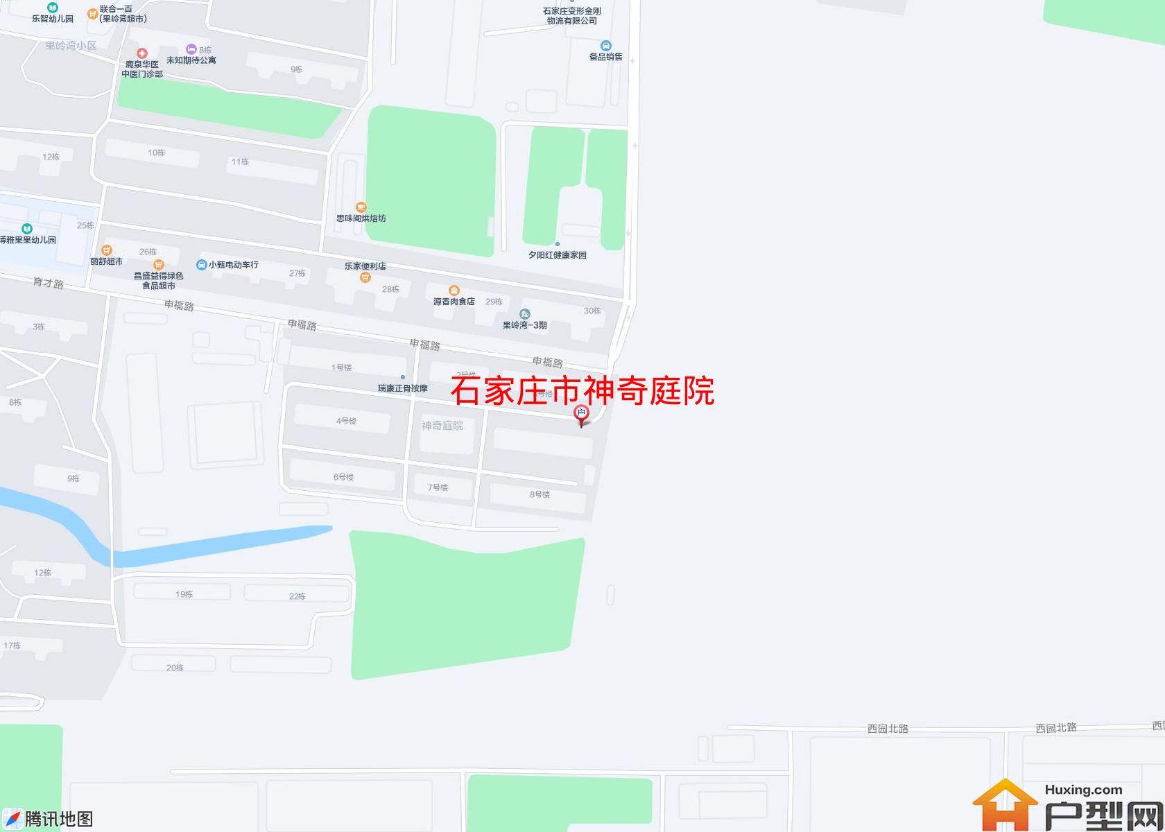 神奇庭院小区 - 户型网