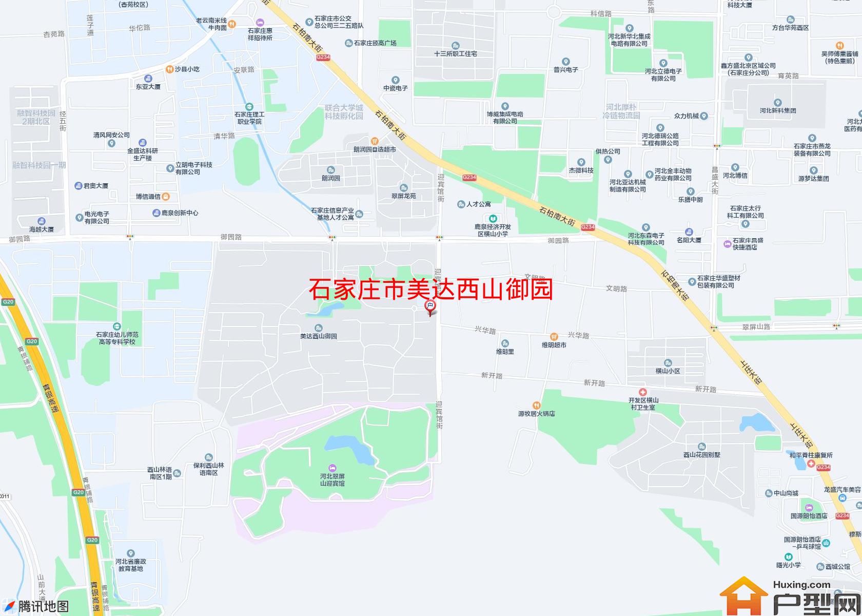 美达西山御园小区 - 户型网