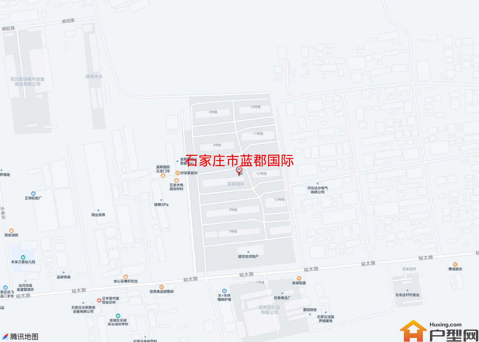 蓝郡国际小区 - 户型网