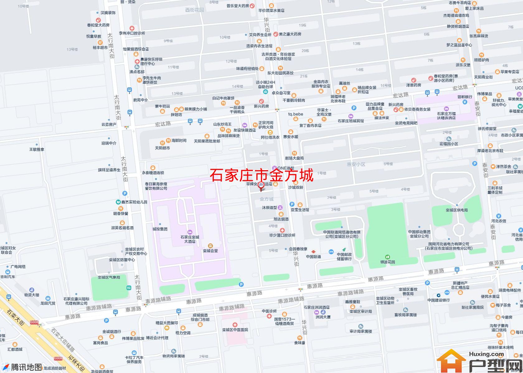 金方城小区 - 户型网
