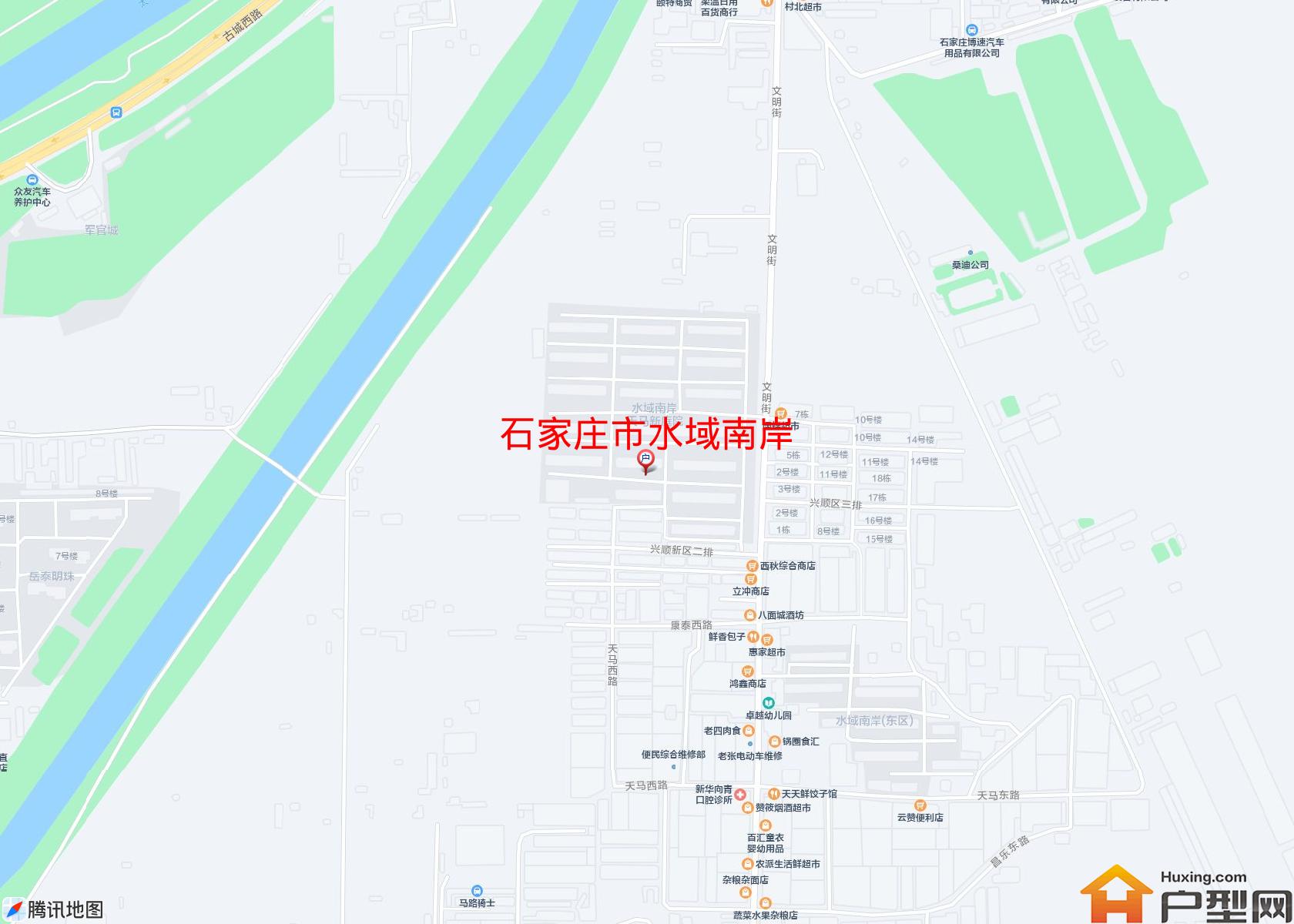 水域南岸小区 - 户型网