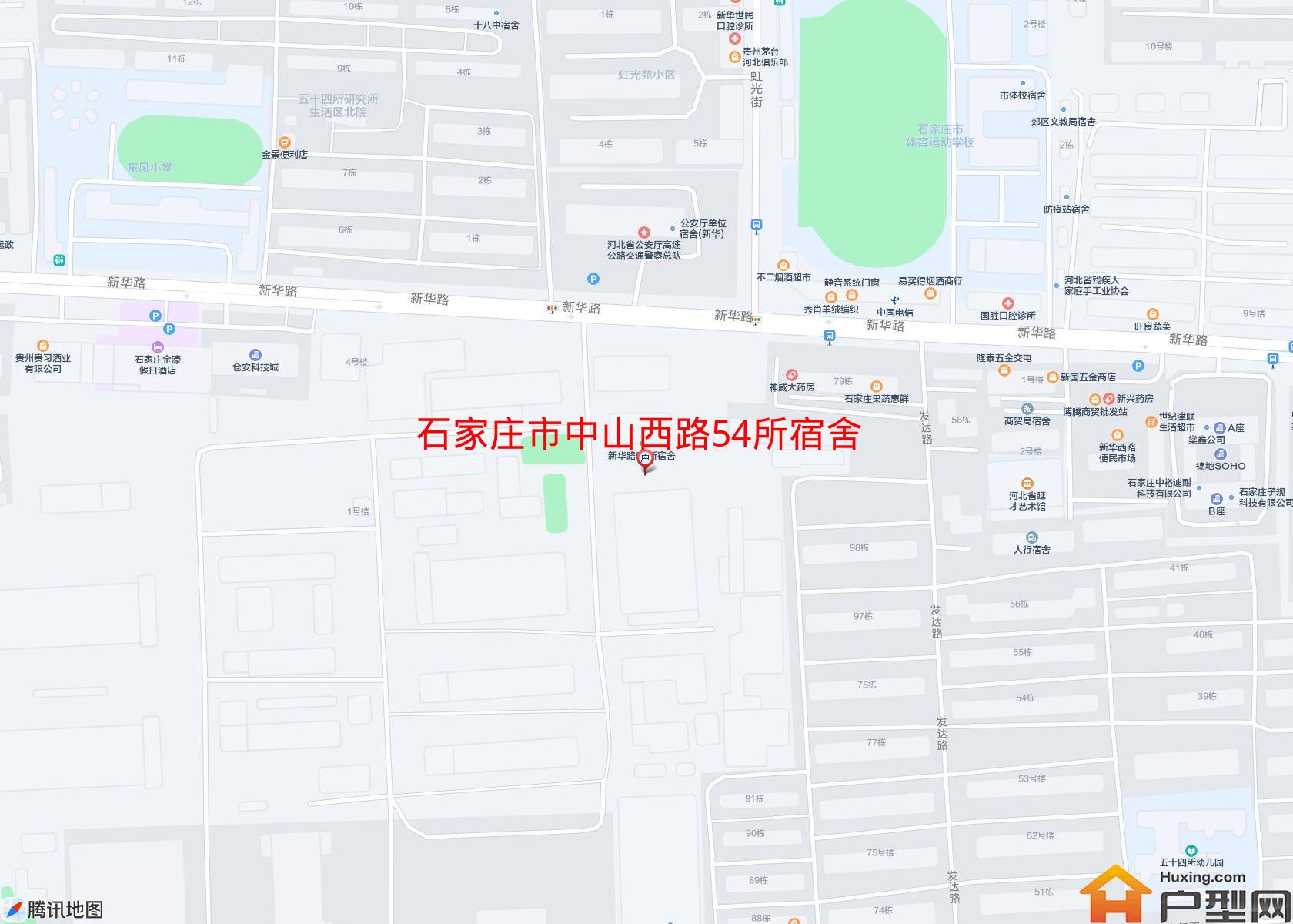 中山西路54所宿舍小区 - 户型网