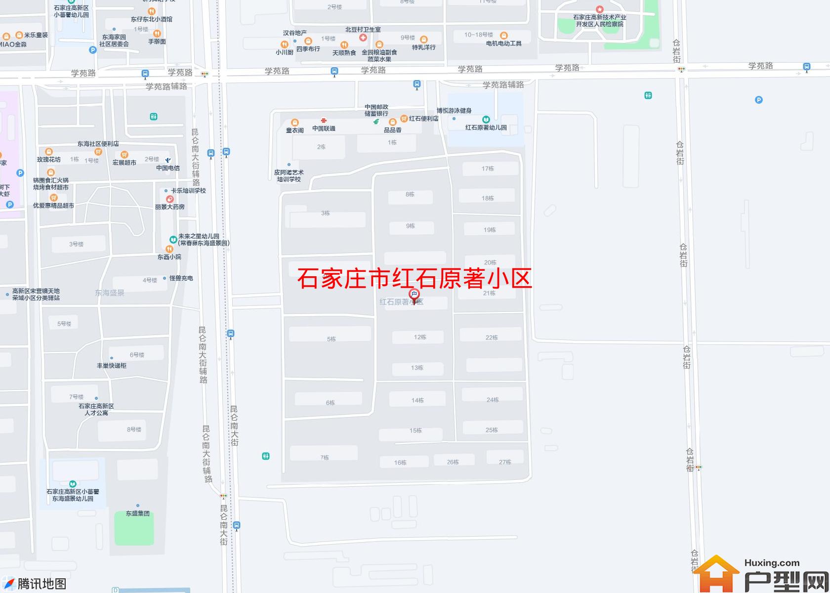 红石原著小区小区 - 户型网