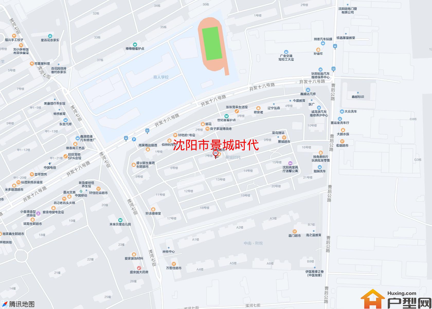 景城时代小区 - 户型网