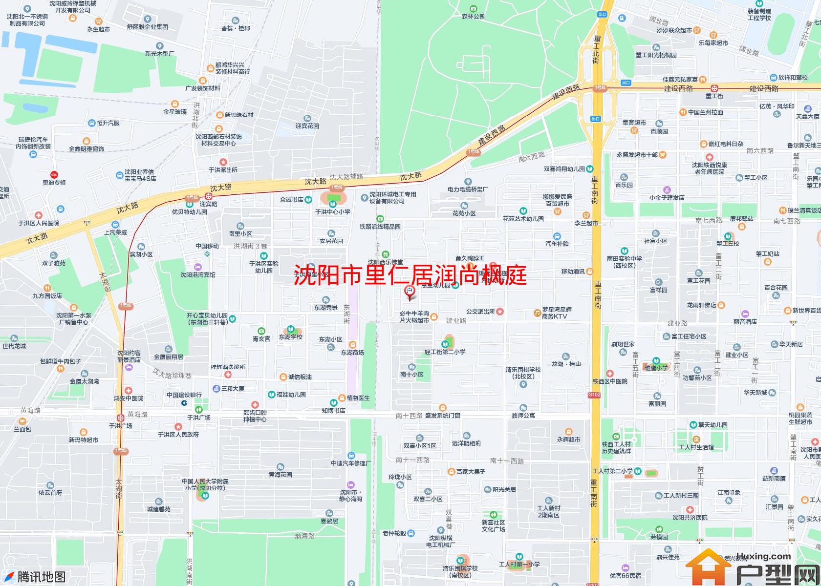 里仁居润尚枫庭小区 - 户型网