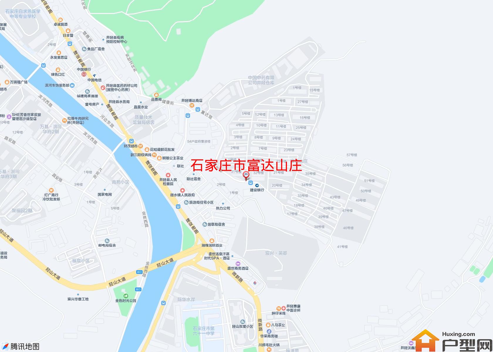 富达山庄小区 - 户型网