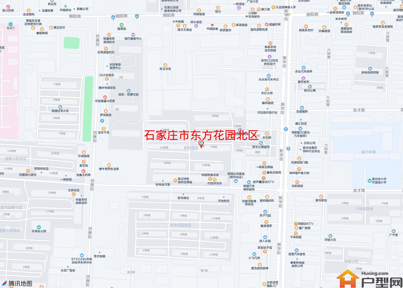东方花园北区小区 - 户型网