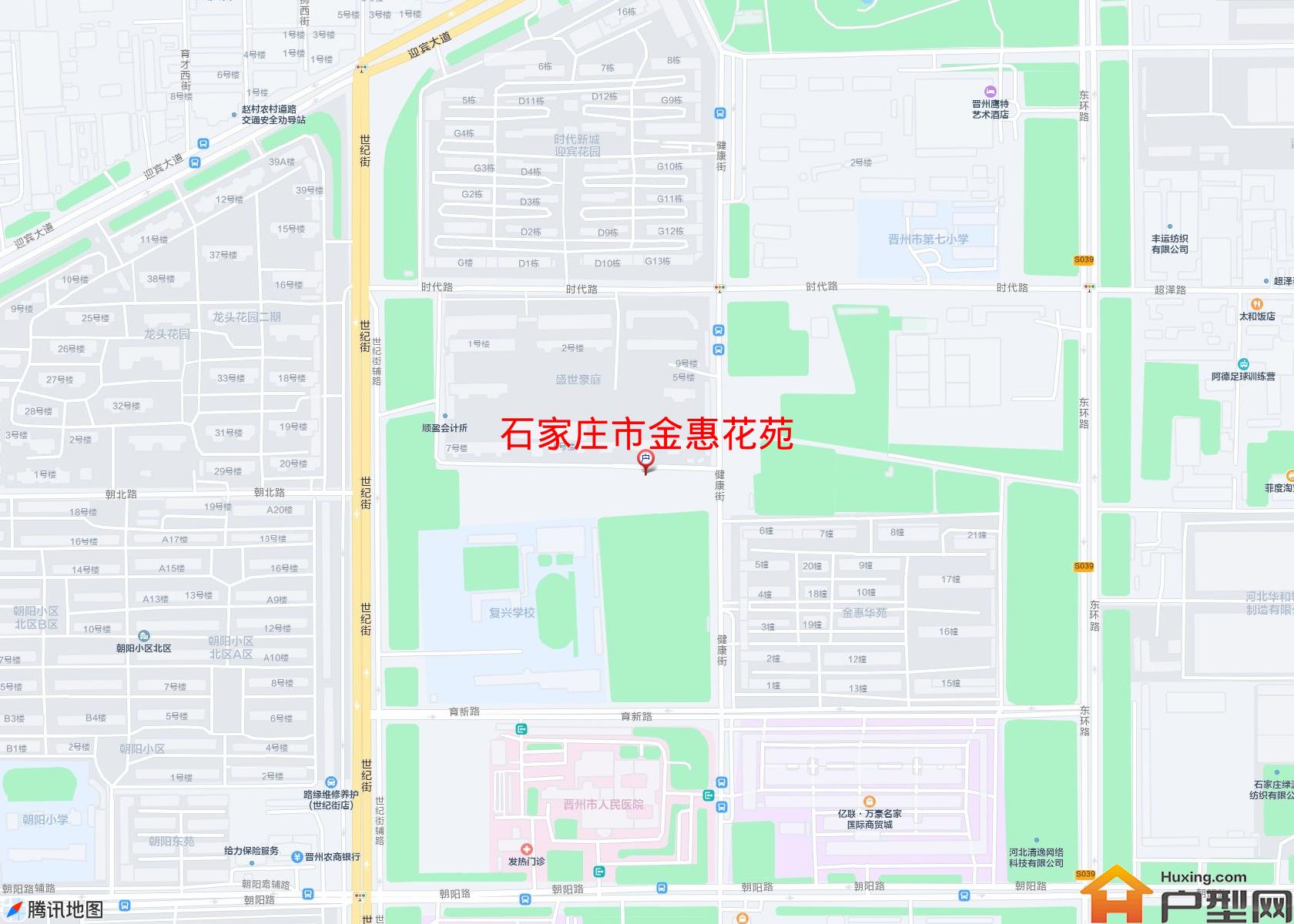 金惠花苑小区 - 户型网
