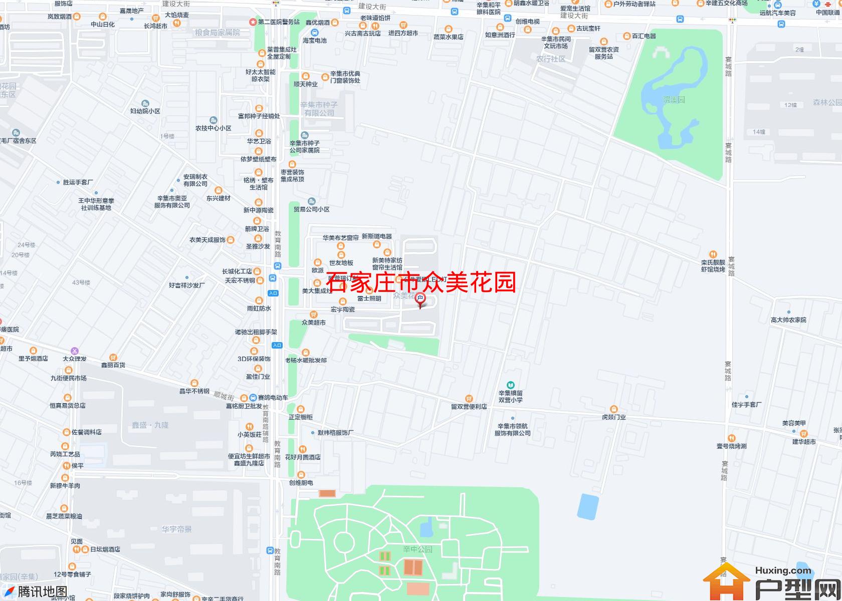 众美花园小区 - 户型网