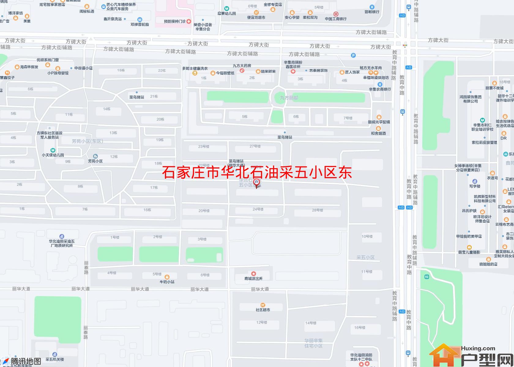 华北石油采五小区东区小区 - 户型网