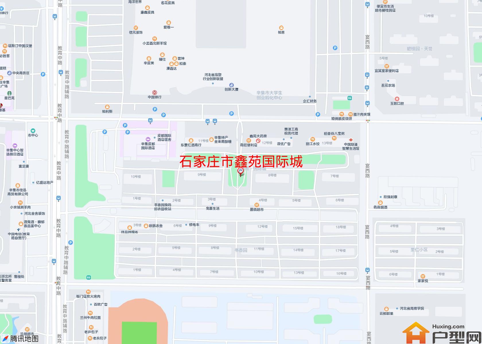 鑫苑国际城小区 - 户型网