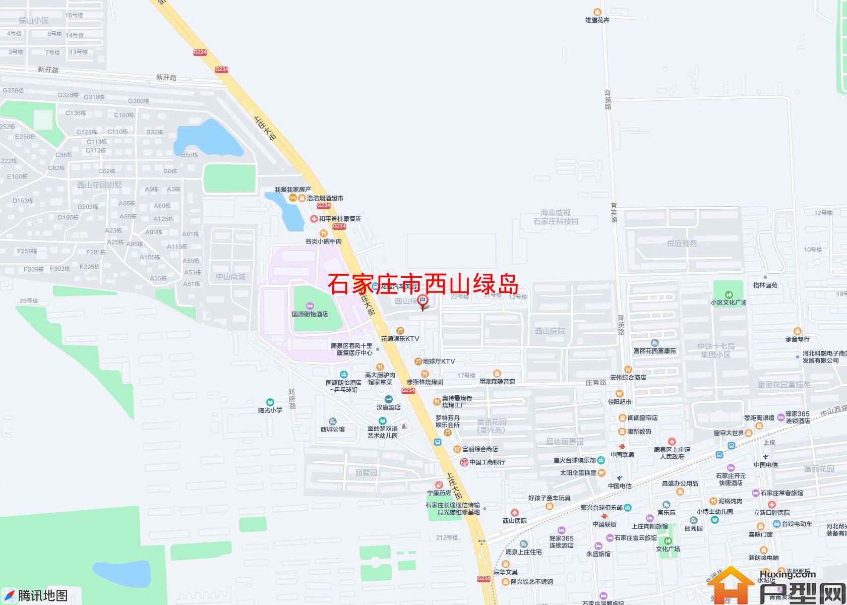 西山绿岛小区 - 户型网