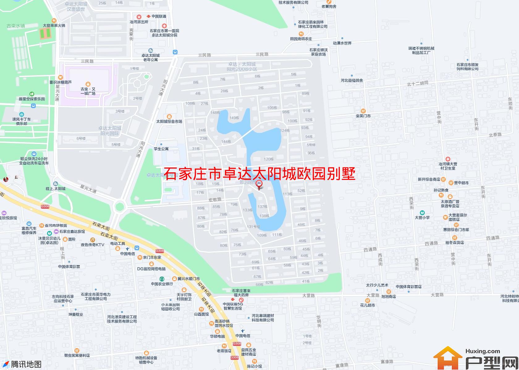 卓达太阳城欧园别墅小区 - 户型网