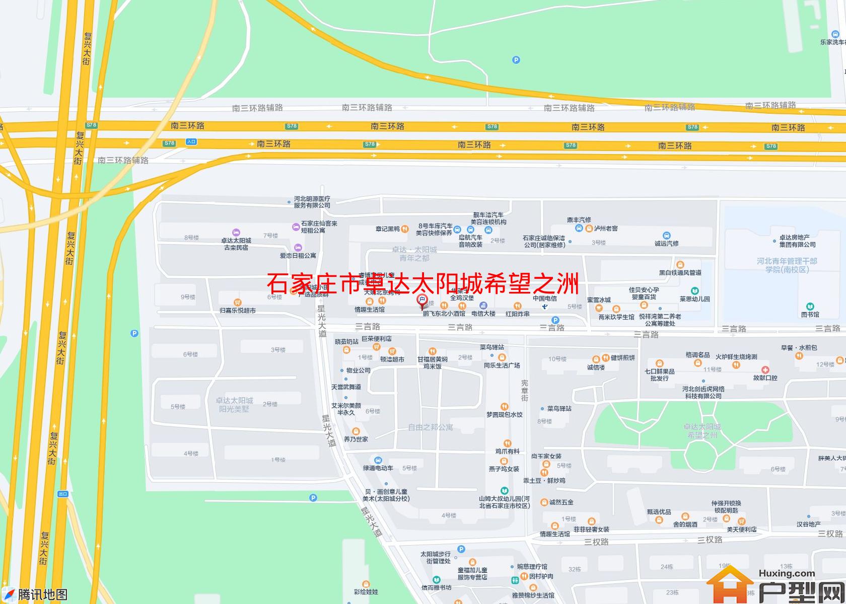 卓达太阳城希望之洲小区 - 户型网
