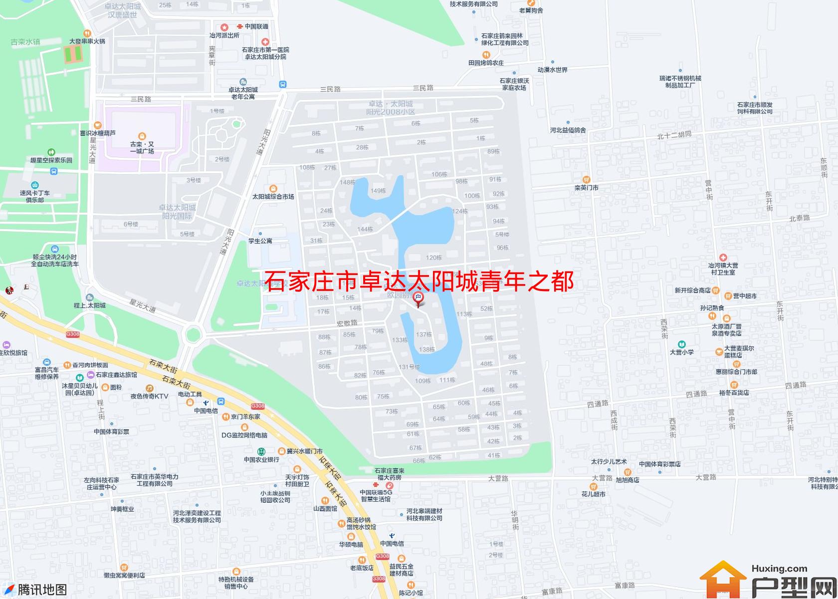卓达太阳城青年之都小区 - 户型网