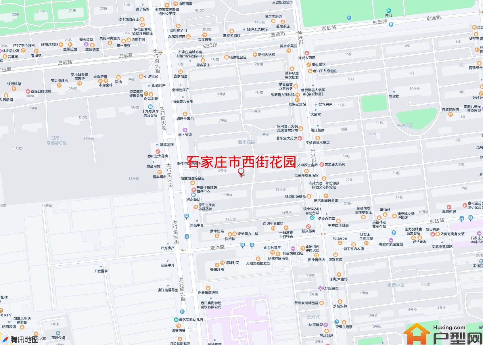 西街花园小区 - 户型网