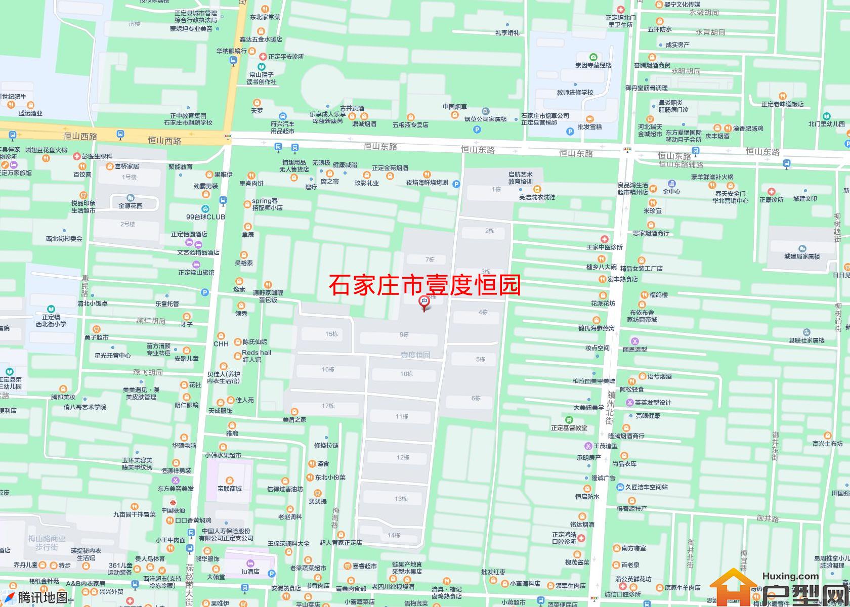 壹度恒园小区 - 户型网