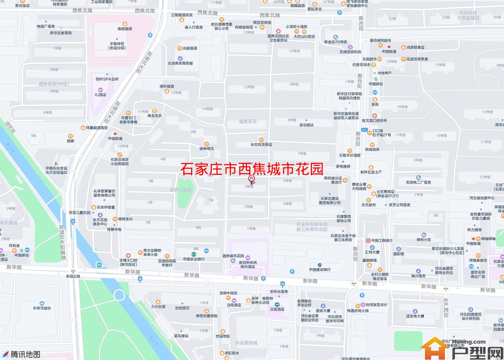 西焦城市花园小区 - 户型网