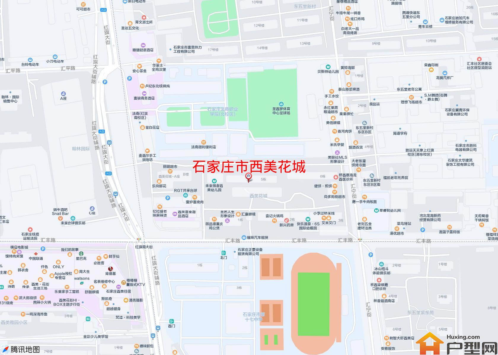 西美花城小区 - 户型网