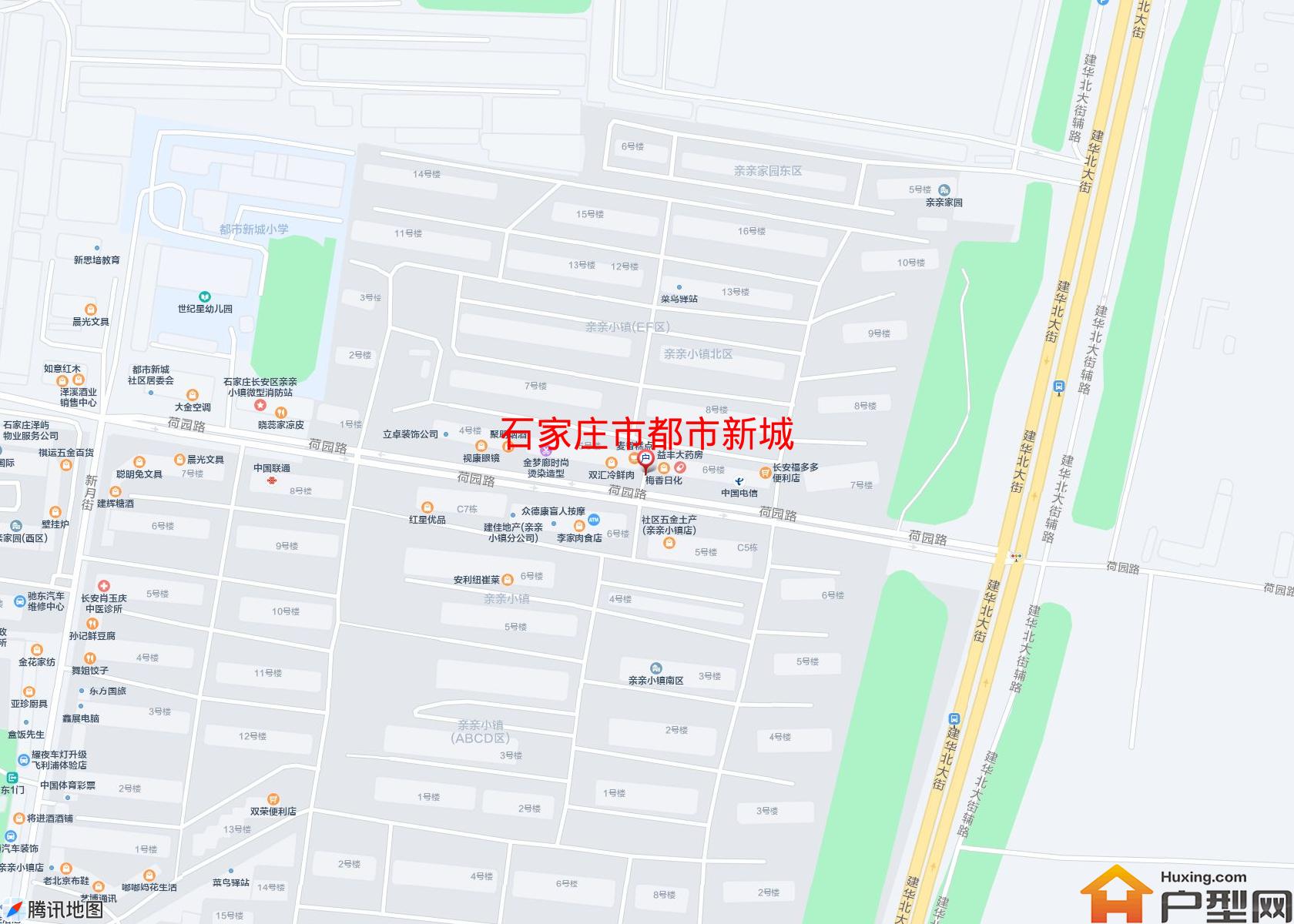 都市新城小区 - 户型网