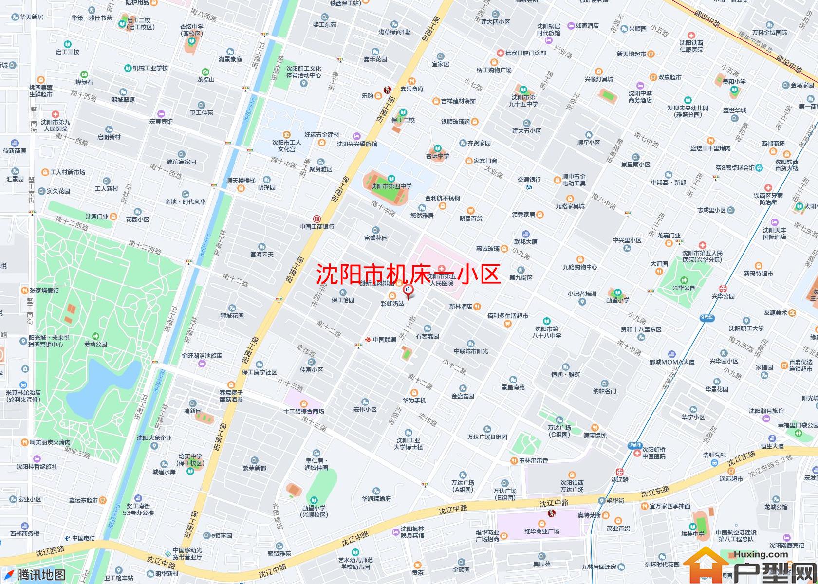 机床一小区小区 - 户型网