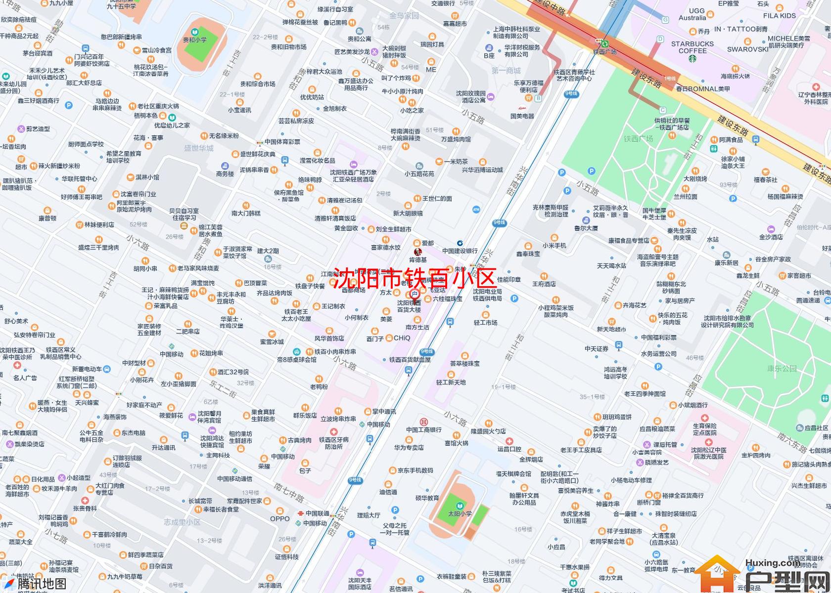 铁百小区小区 - 户型网