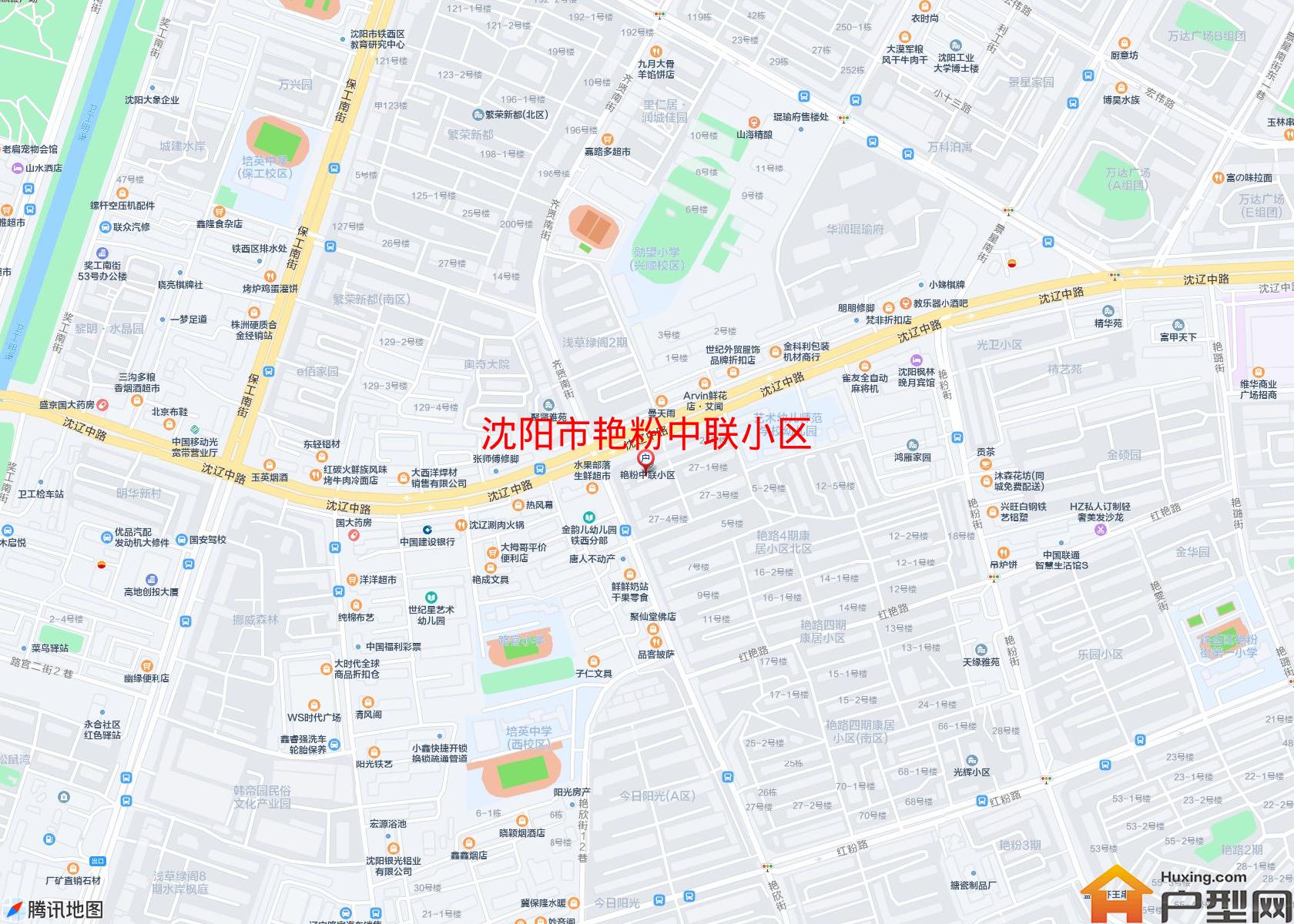 艳粉中联小区小区 - 户型网