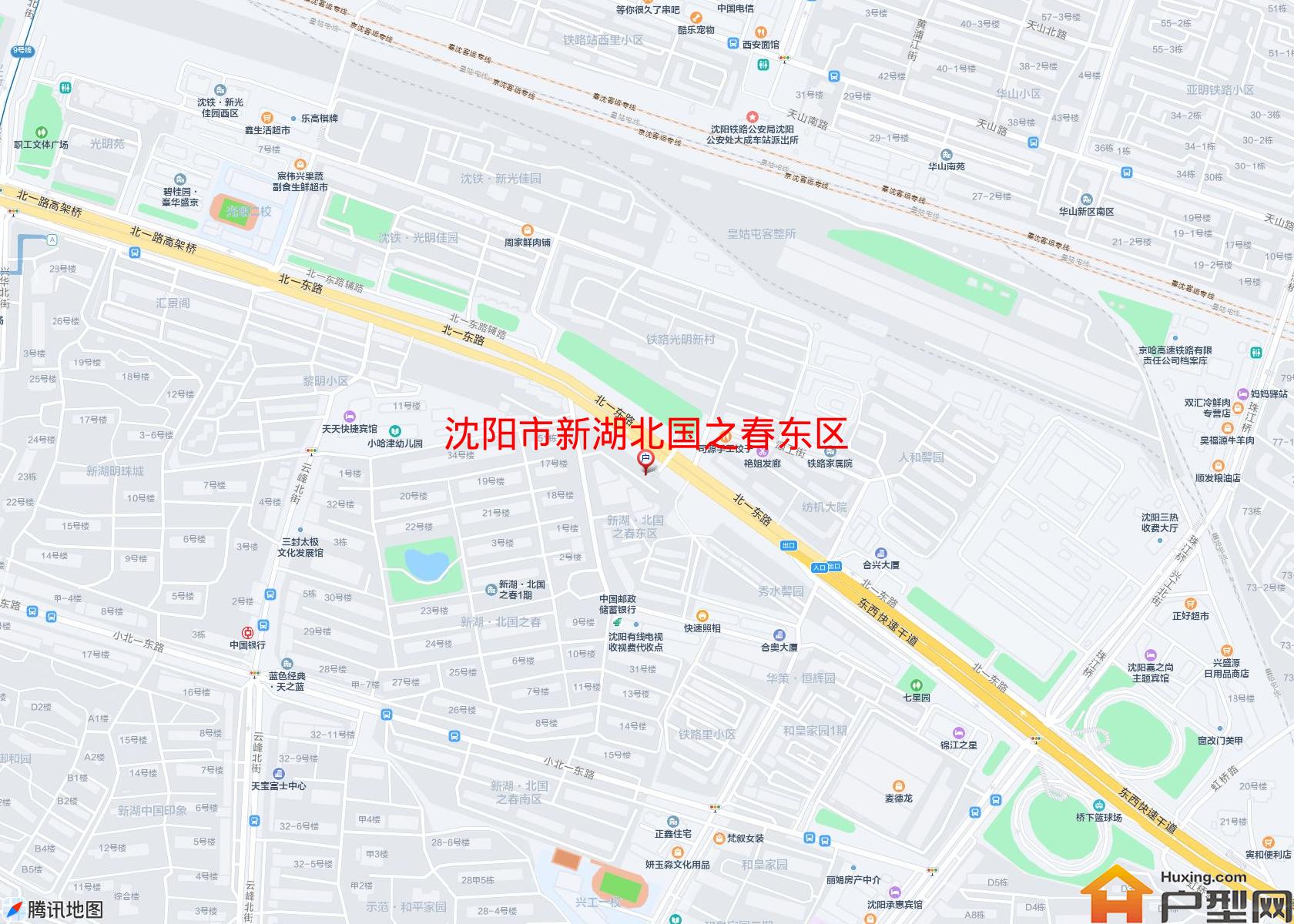 新湖北国之春东区小区 - 户型网