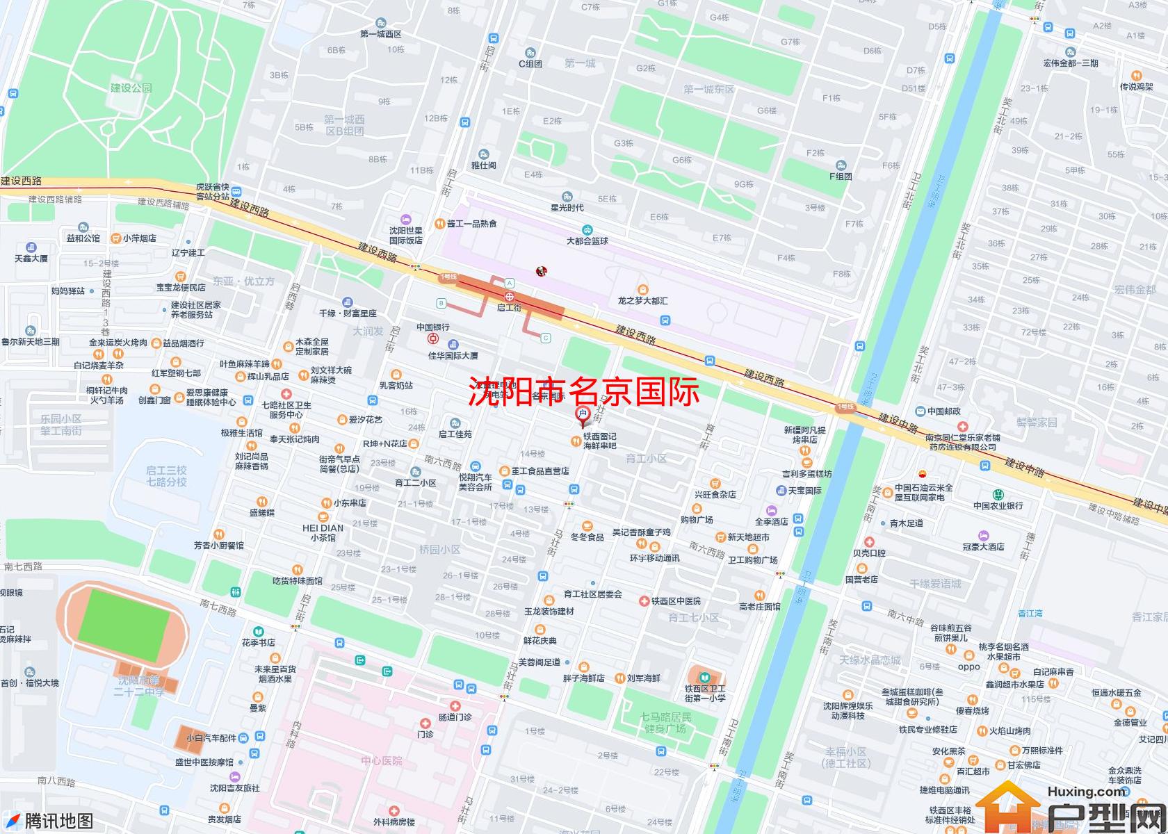 名京国际小区 - 户型网