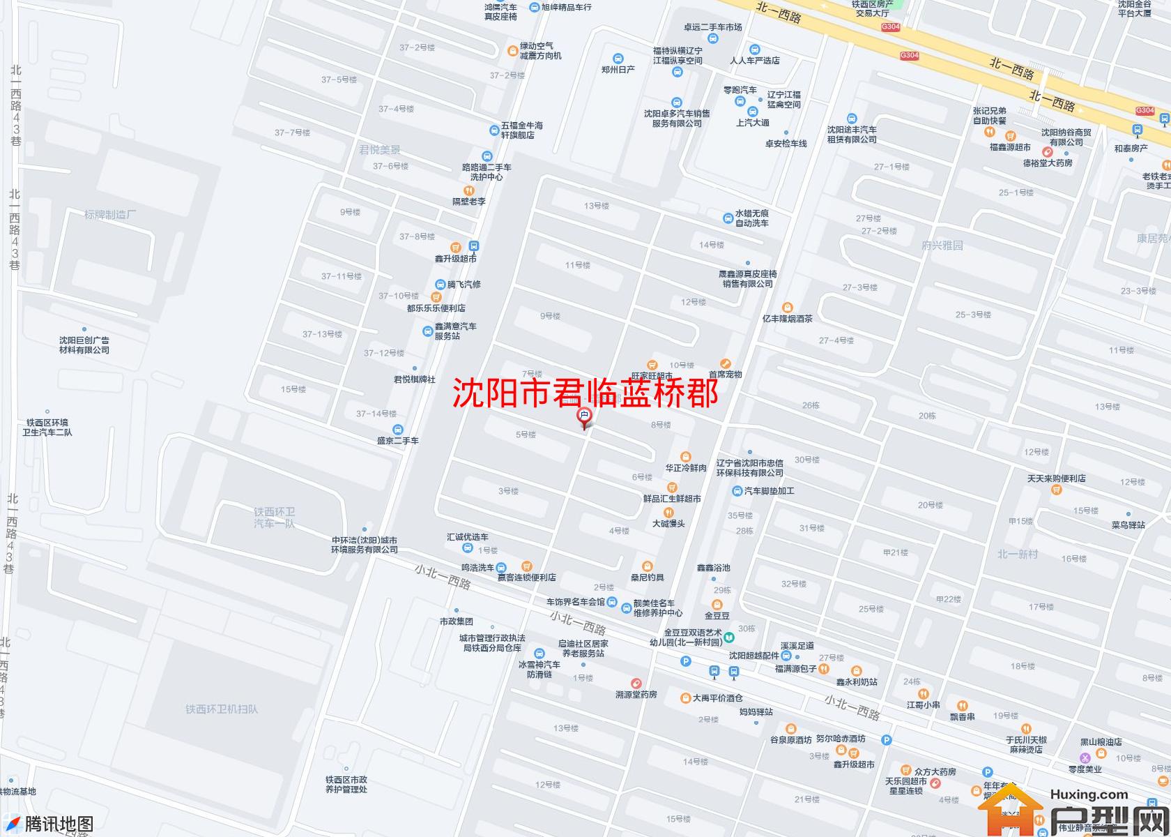 君临蓝桥郡小区 - 户型网