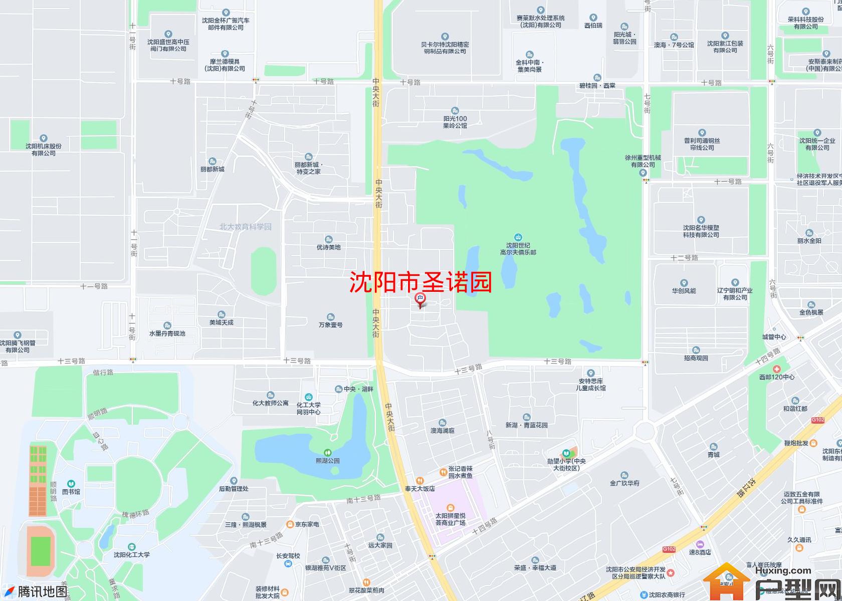 圣诺园小区 - 户型网