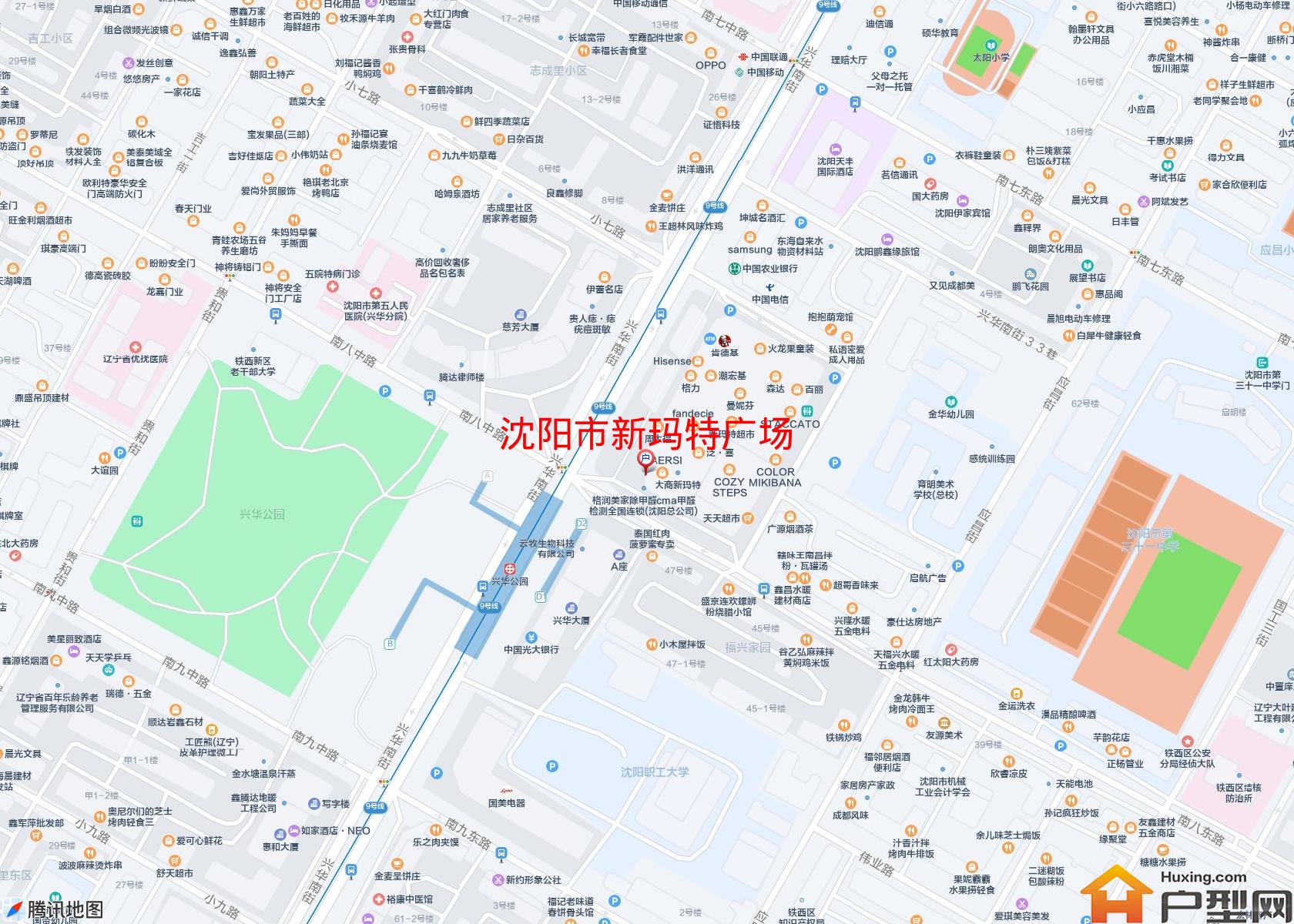 新玛特广场小区 - 户型网