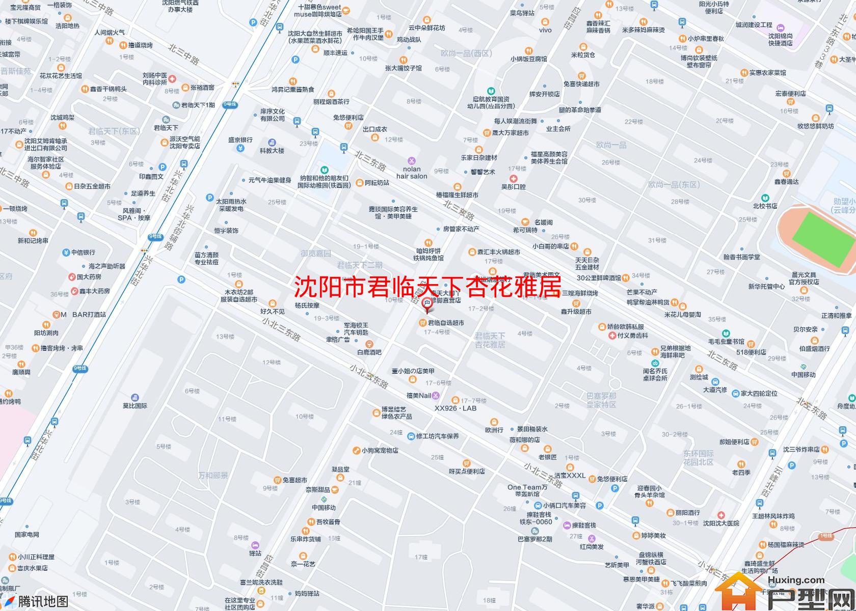 君临天下杏花雅居小区 - 户型网