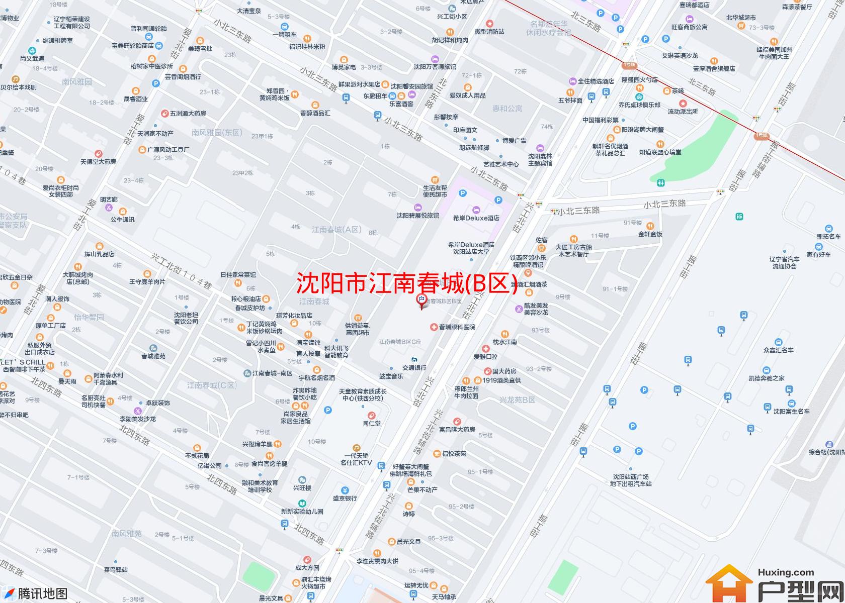 江南春城(B区)小区 - 户型网