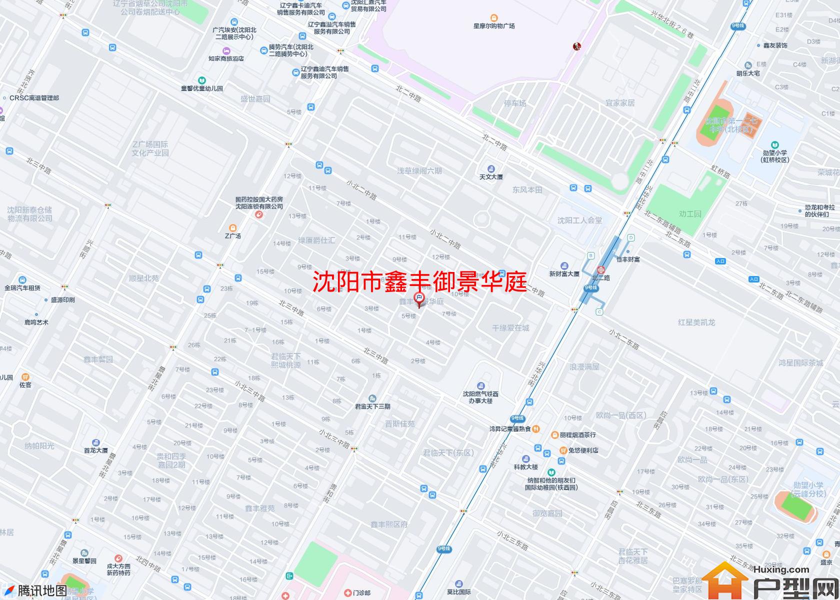 鑫丰御景华庭小区 - 户型网