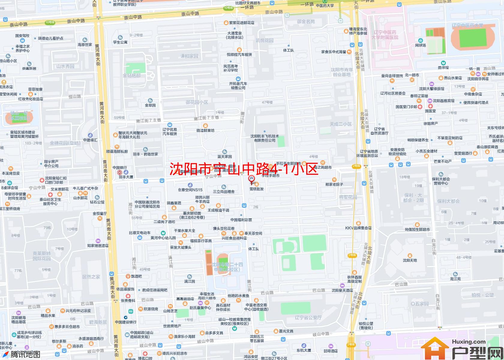 宁山中路4-1小区小区 - 户型网