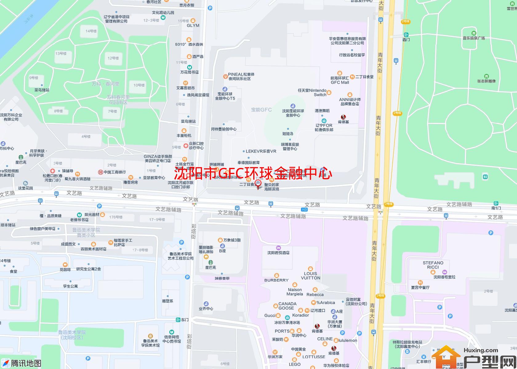GFC环球金融中心小区 - 户型网
