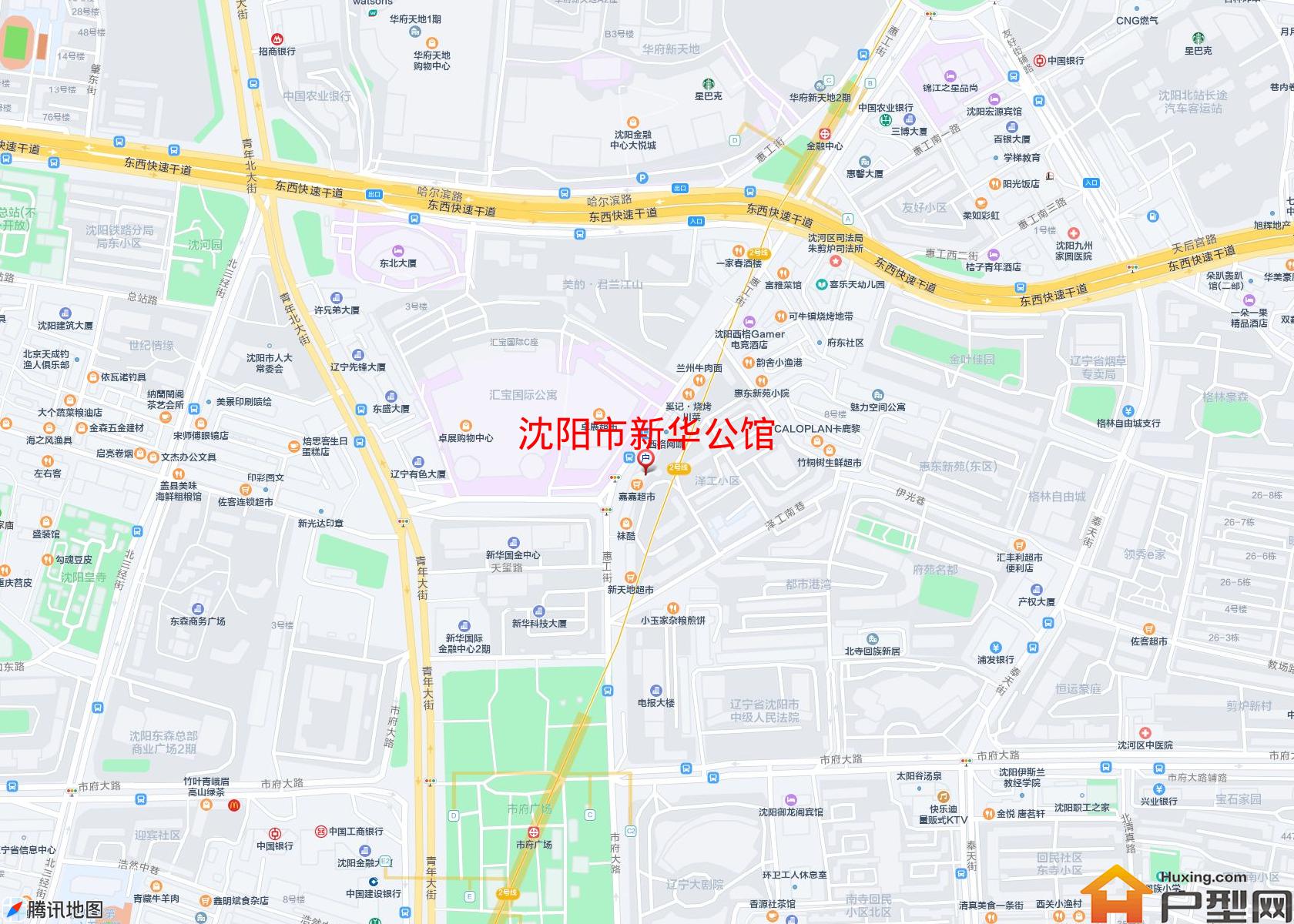 新华公馆小区 - 户型网