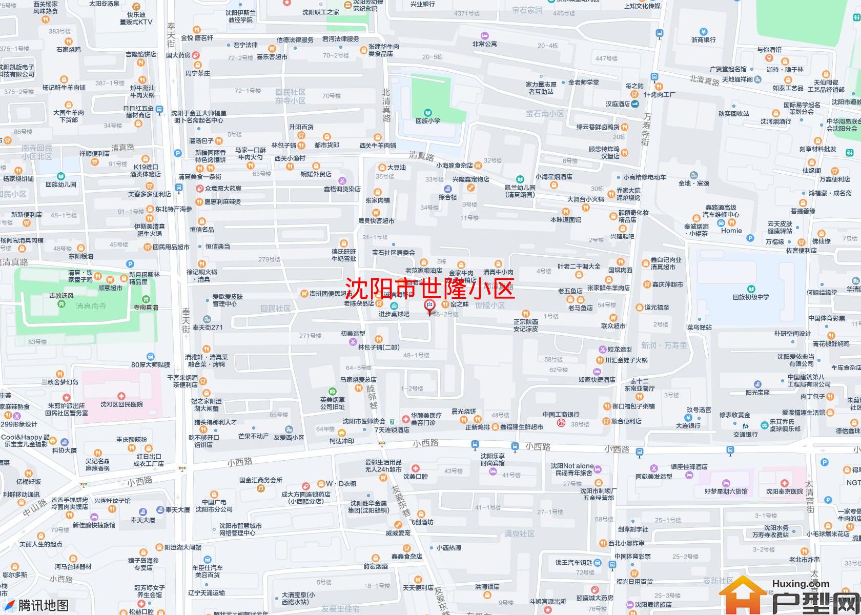 世隆小区小区 - 户型网