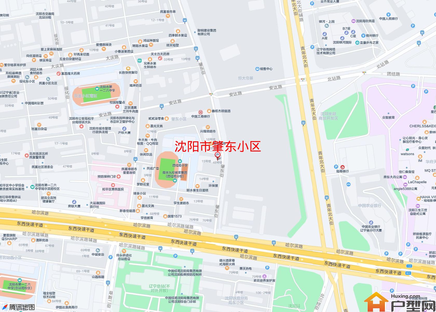 肇东小区小区 - 户型网