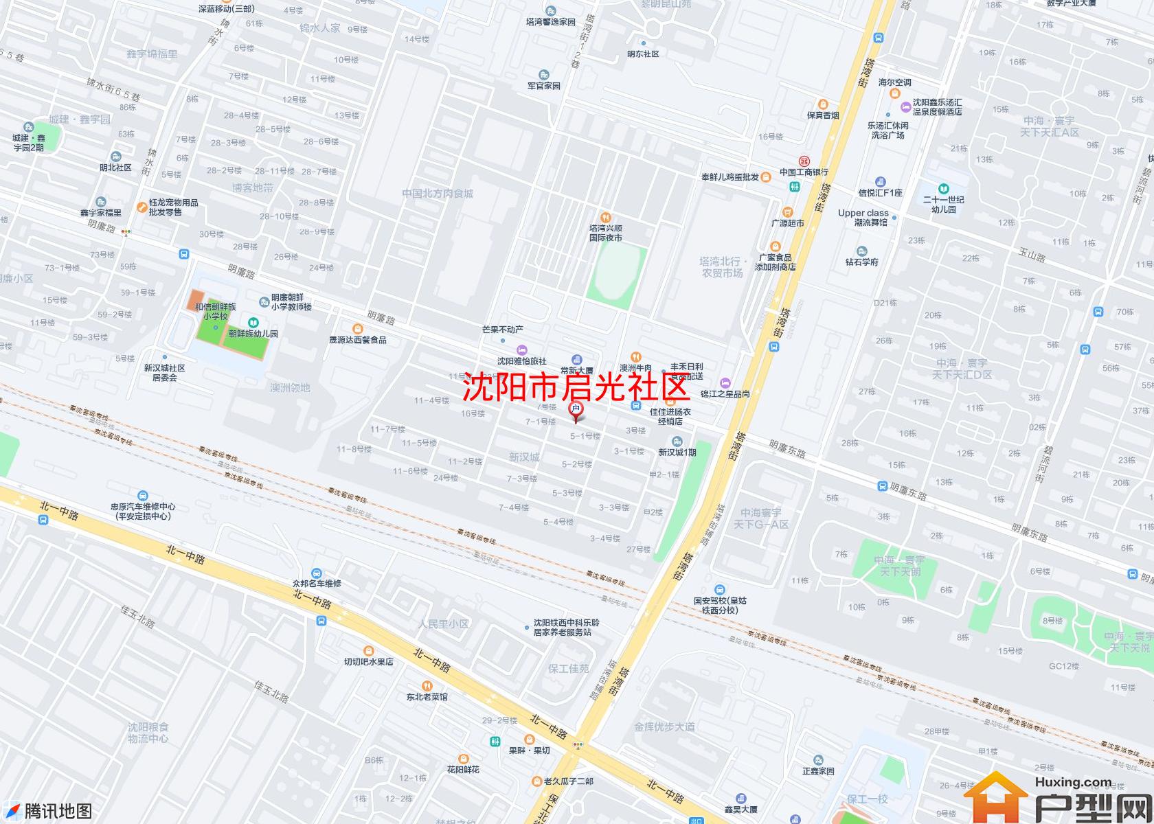 启光社区小区 - 户型网