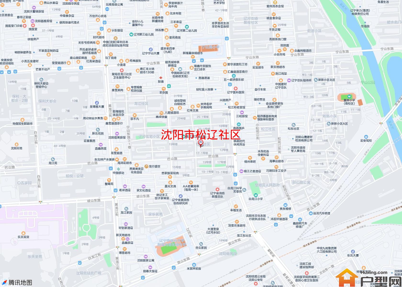 松辽社区小区 - 户型网