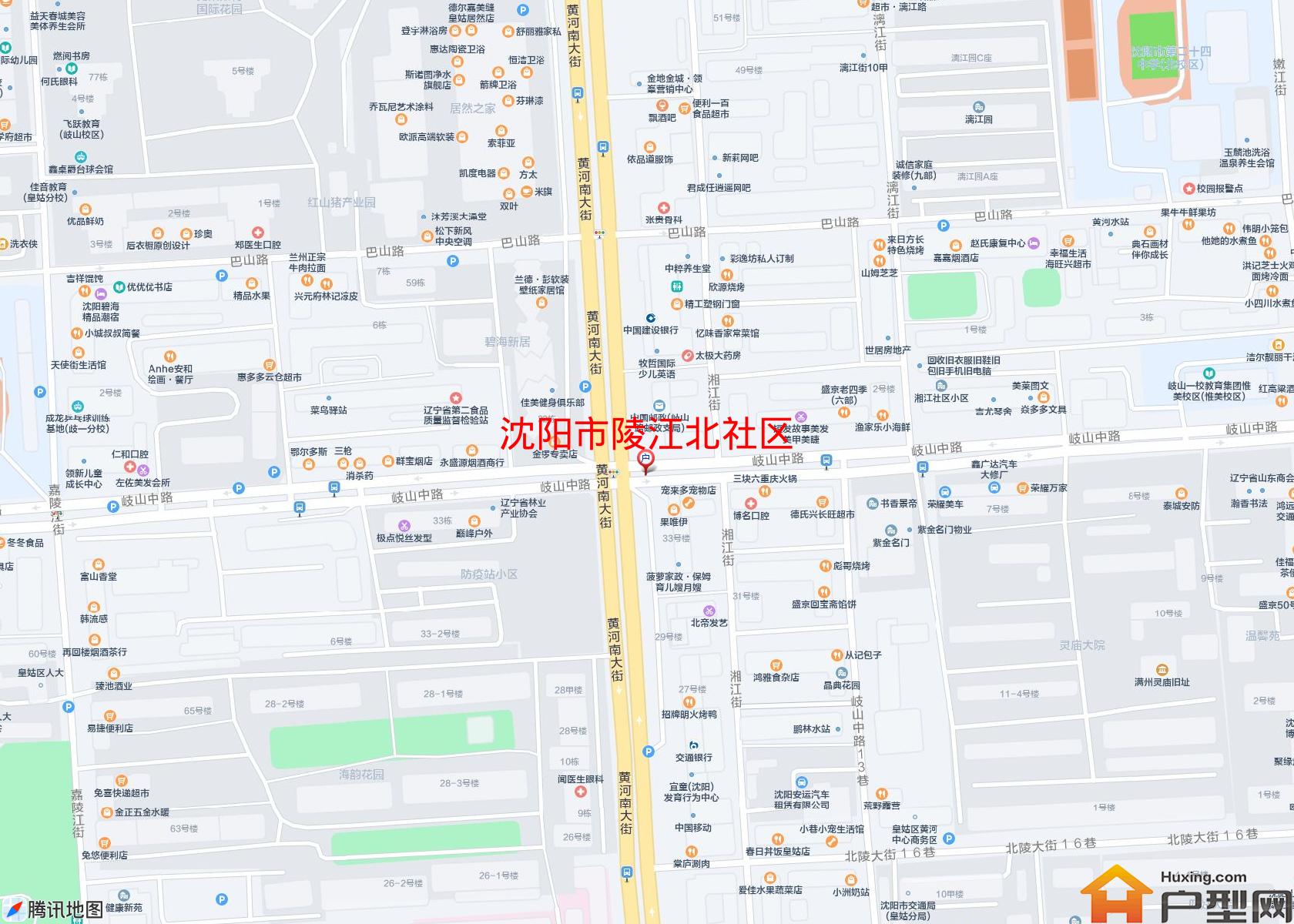 陵江北社区小区 - 户型网
