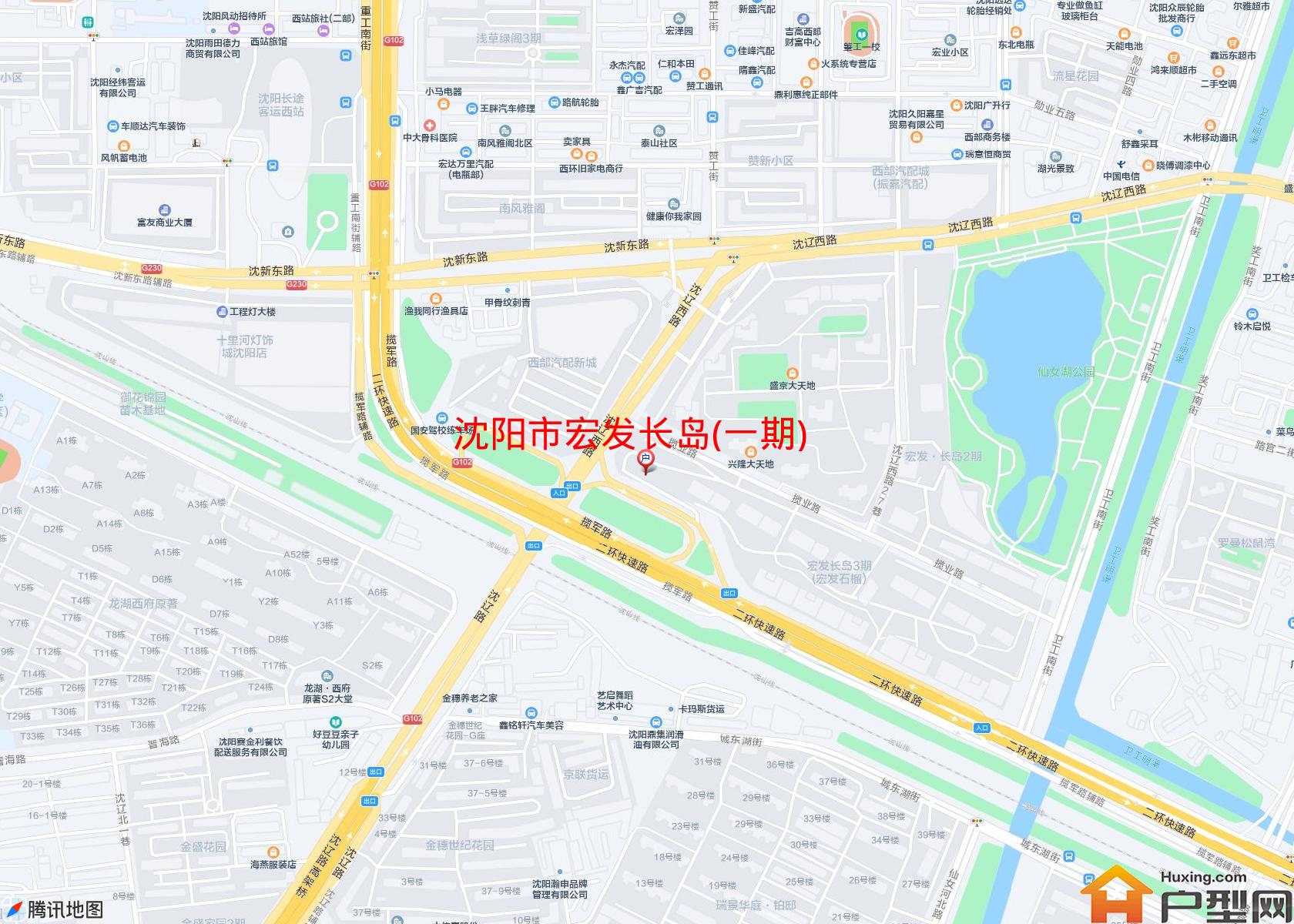 宏发长岛(一期)小区 - 户型网