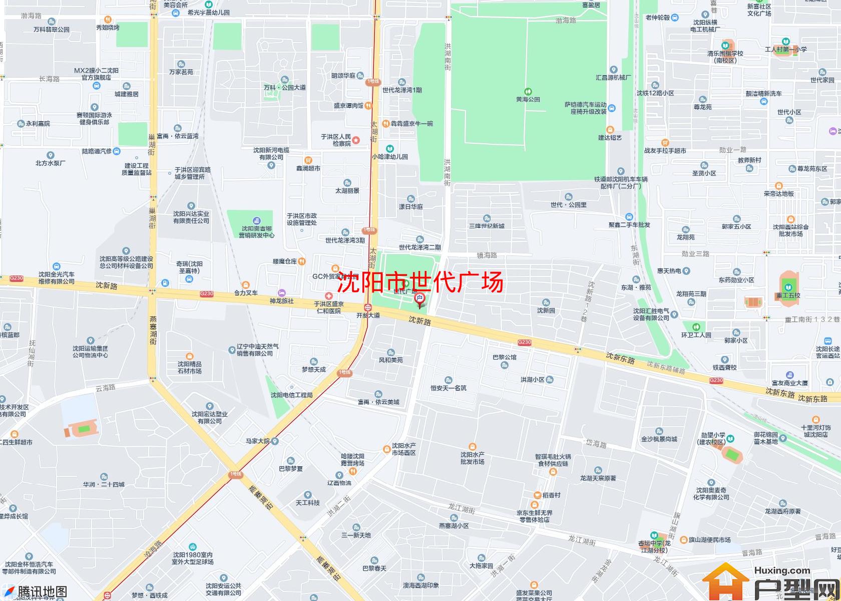 世代广场小区 - 户型网
